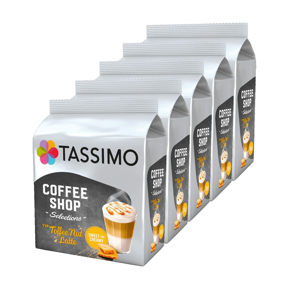 Tassimo Toffee Nut Latte 5pack