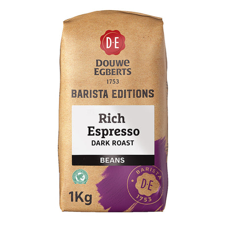 Douwe Egberts Barista Edition Rich Espresso Coffee Beans 1k