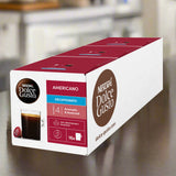 Nescafe Dolce Gusto coffee pod box on a kitchen counter