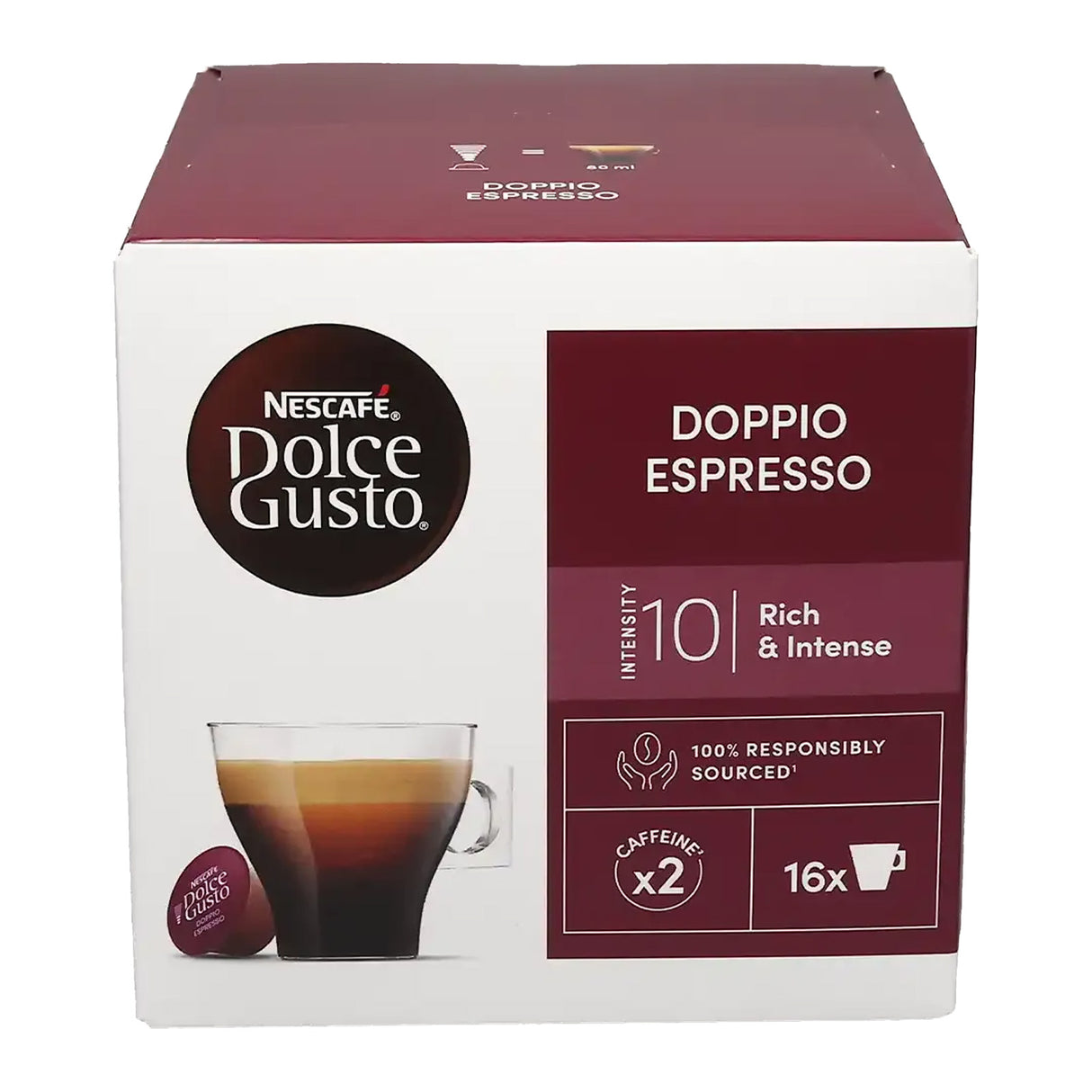 Nescafé Dolce Gusto Doppio Espresso 3x16 Case