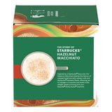 Starbucks Dolce Gusto Hazelnut Latte Macchiato Coffee Pods - Case