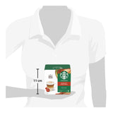 Starbucks Dolce Gusto Hazelnut Latte Macchiato Coffee Pods - Case