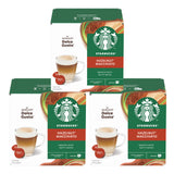 Starbucks Dolce Gusto Hazelnut Latte Macchiato Coffee Pods - Case