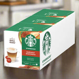 Starbucks Dolce Gusto Hazelnut Latte Macchiato Coffee Pods - Case