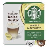 Nescafé Dolce Gusto Starbucks Vanilla Macchiato Coffee Pods - Case