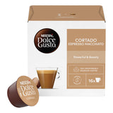 Nescafe Dolce Gusto Espresso Cortado Macchiato Coffee Pods - Case
