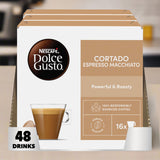 Nescafe Dolce Gusto Espresso Cortado Macchiato Coffee Pods - Case