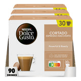 Dolce Gusto Espresso Cortado Macchiato 3x30 Magnum Pack Case