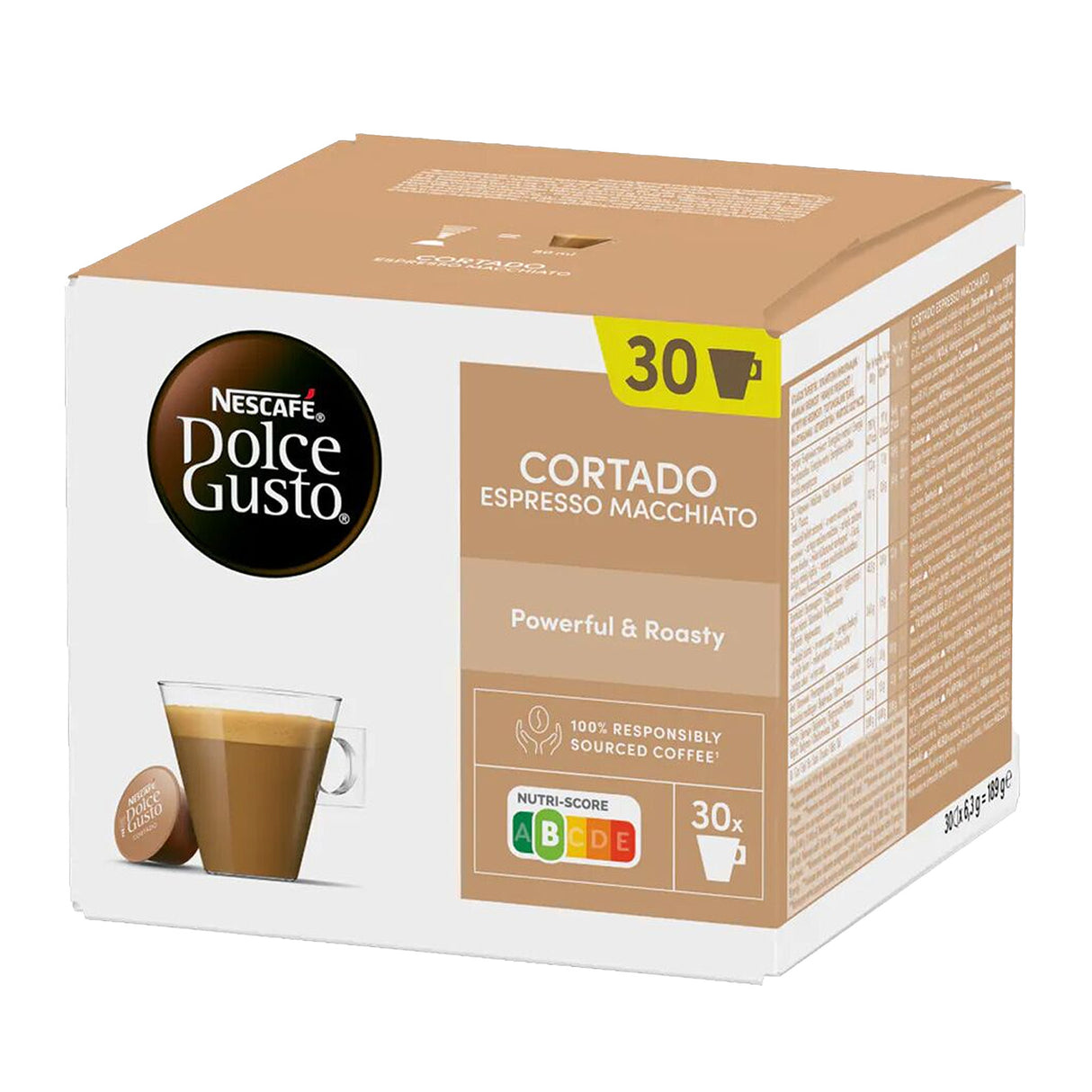 Dolce Gusto Espresso Cortado Macchiato 3x30 Magnum Pack Case