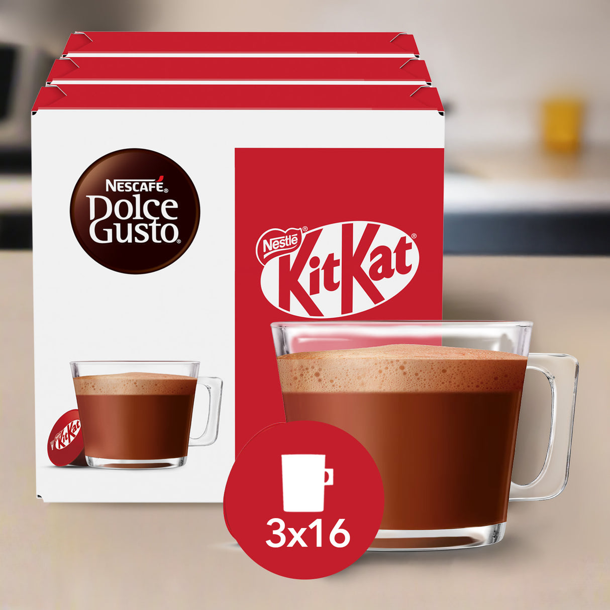 Nescafé Dolce Gusto KitKat Coffee Pods - Case