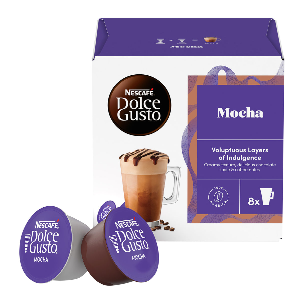 Nescafé Dolce Gusto Mocha Coffee Pods - Case