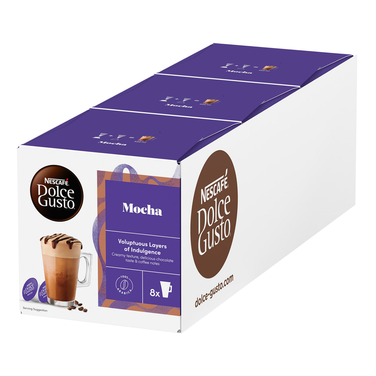 Nescafé Dolce Gusto Mocha Coffee Pods - Case