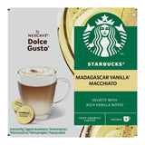 Starbucks Dolce Gusto Vanilla Macchiato Coffee Pods - Case