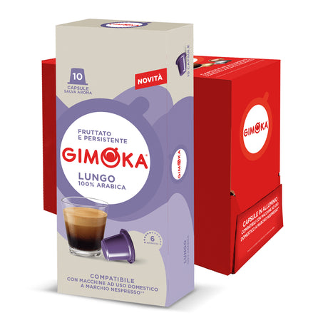 Gimoka Espresso Lungo Coffee Pods