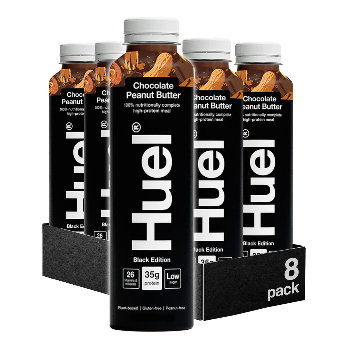 Huel Ready To Drink x8 Black Edition Chocolate Peanut Butter