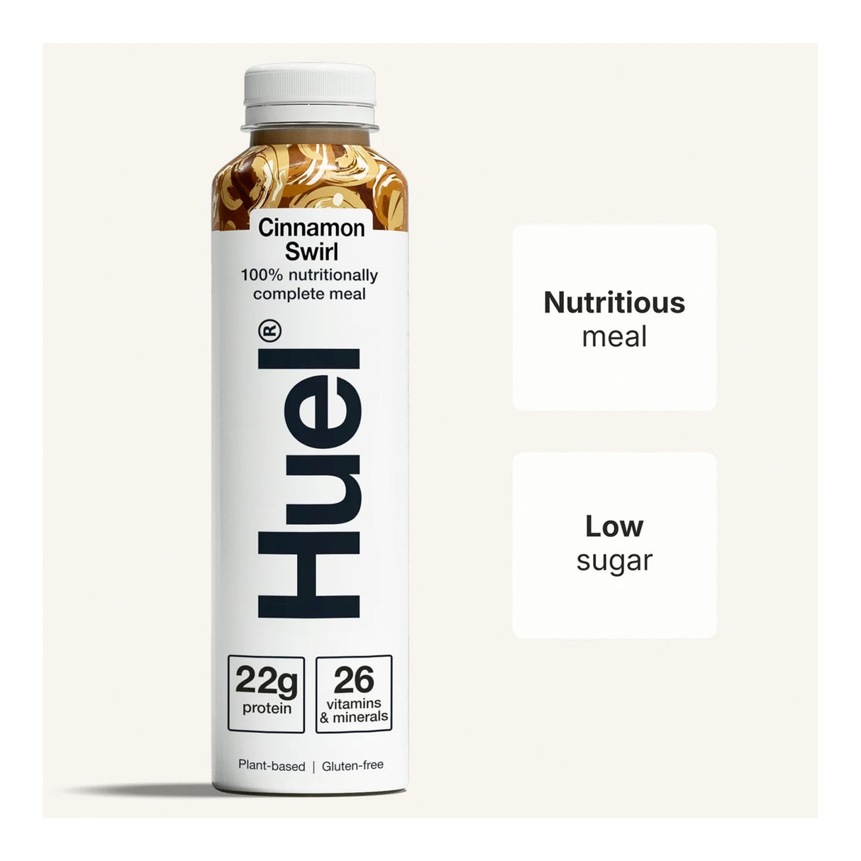 Huel Ready To Drink x8 Complete Meal Cinnamon Swirl