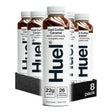 Eight Huel iced coffee caramel meal replacement drinks 