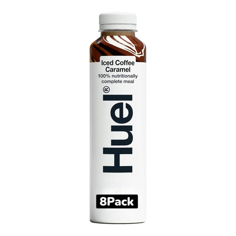 Huel iced coffee caramel 8 pack