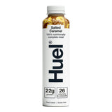 Huel Salted Caramel meal replacement shake bottle on a white background