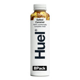 Huel Salted Caramel meal replacement shake container on a white background