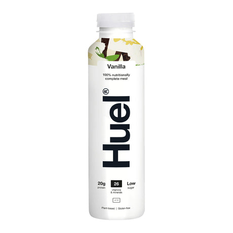 Huel Vanilla meal replacement shake 
