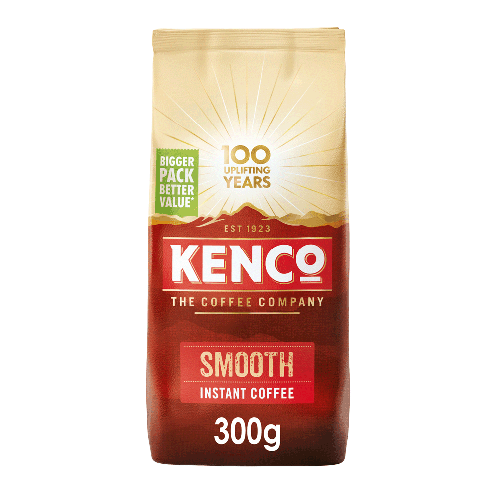 Kenco Smooth Roast Instant Coffee Refill 1x300g Bag