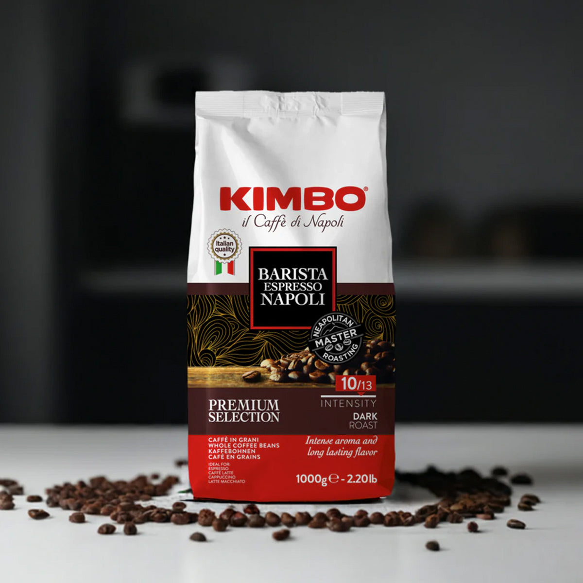 Kimbo Espresso Barista Napoli Coffee Beans 1kg