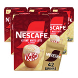 Nescafe White KitKat Latte Coffee 6x7 Sachets