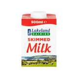 Lakeland Dairies Long Life Skimmed Milk 12x500ml Cartons