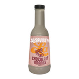 A bottle of La Savista Chocolate Orange syrup