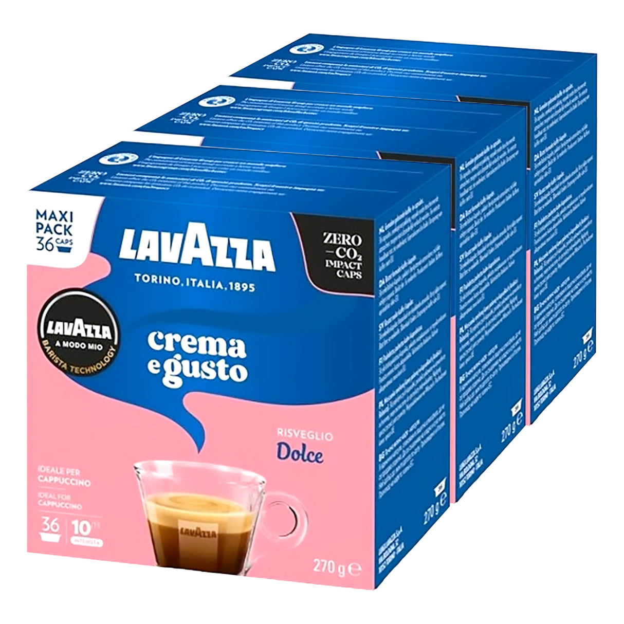 Lavazza A Modo Mio Dolce Crema E Gusto Maxi x3