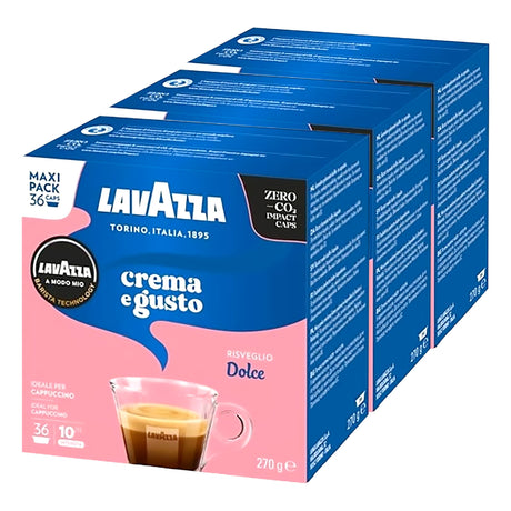 Lavazza A Modo Mio Dolce Crema E Gusto Maxi x3