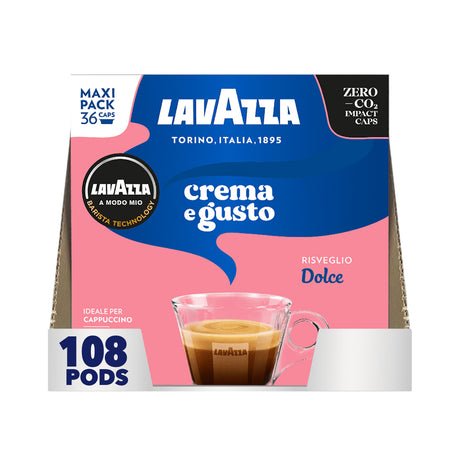 Lavazza A Modo Mio Dolce Crema E Gusto Maxi 3pack