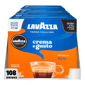 Lavazza Crema E Gusto Forte coffee capsules 3x36