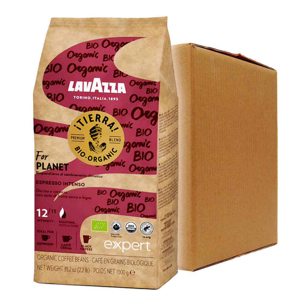 lavazza tierra coffee beans case