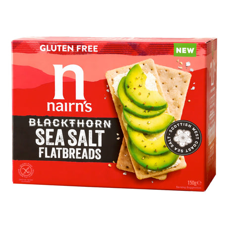 Nairns Blackthorn Sea Salt Flatbreads 150g Pack