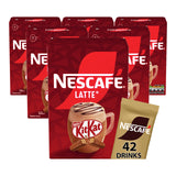 Nescafe KitKat Latte Coffee 6x7 Sachets