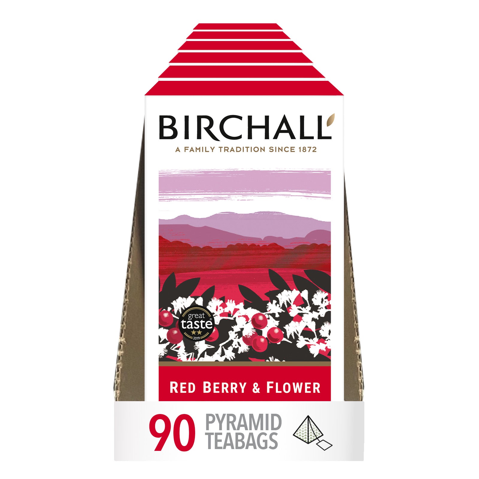Birchall Red Berry & Flower Prism Tea Bags 6x15 – Coffee Supplies