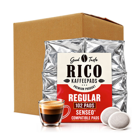 Case of RegularRico Senseo Compatible Pads