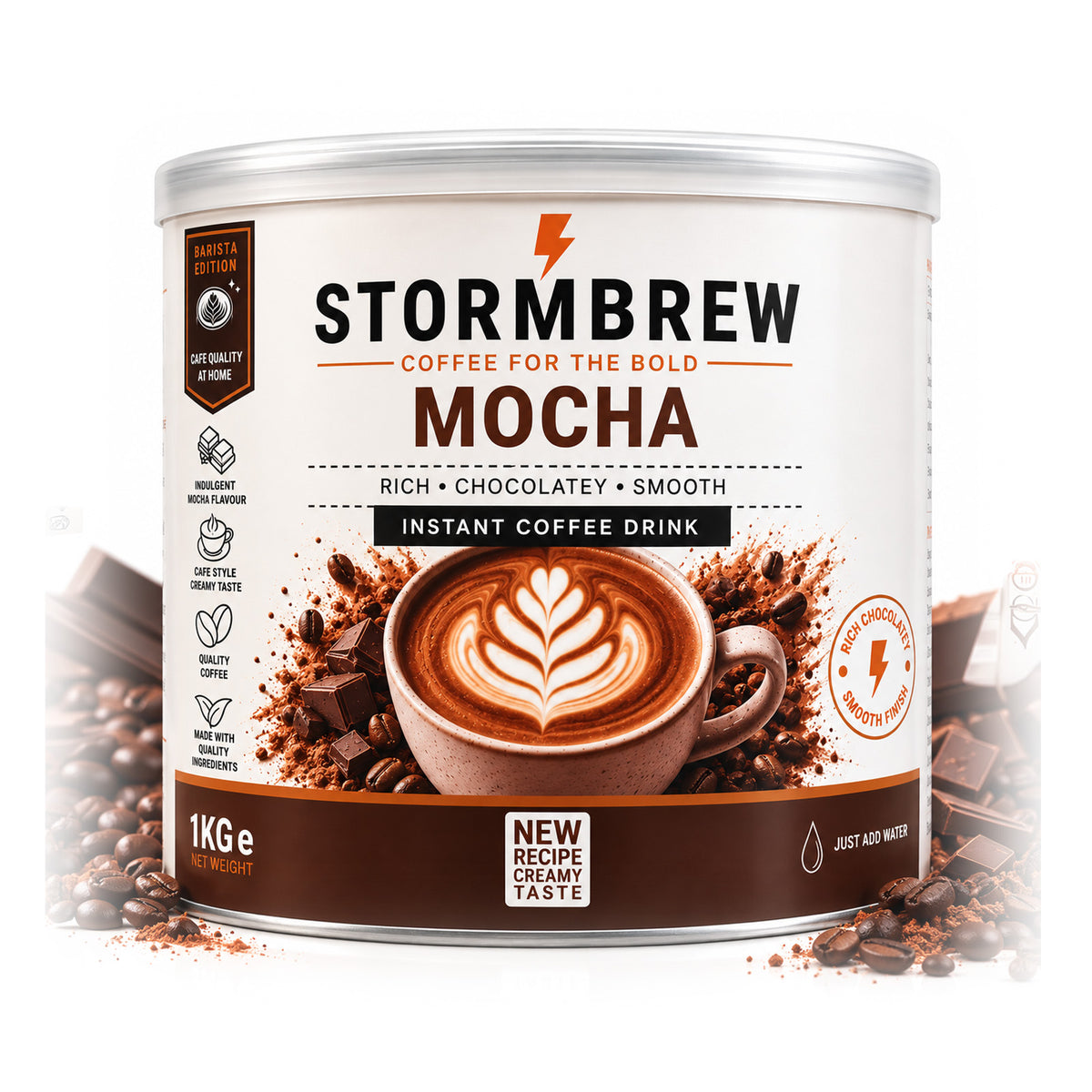 Stormbrew Mocha 1kg tin