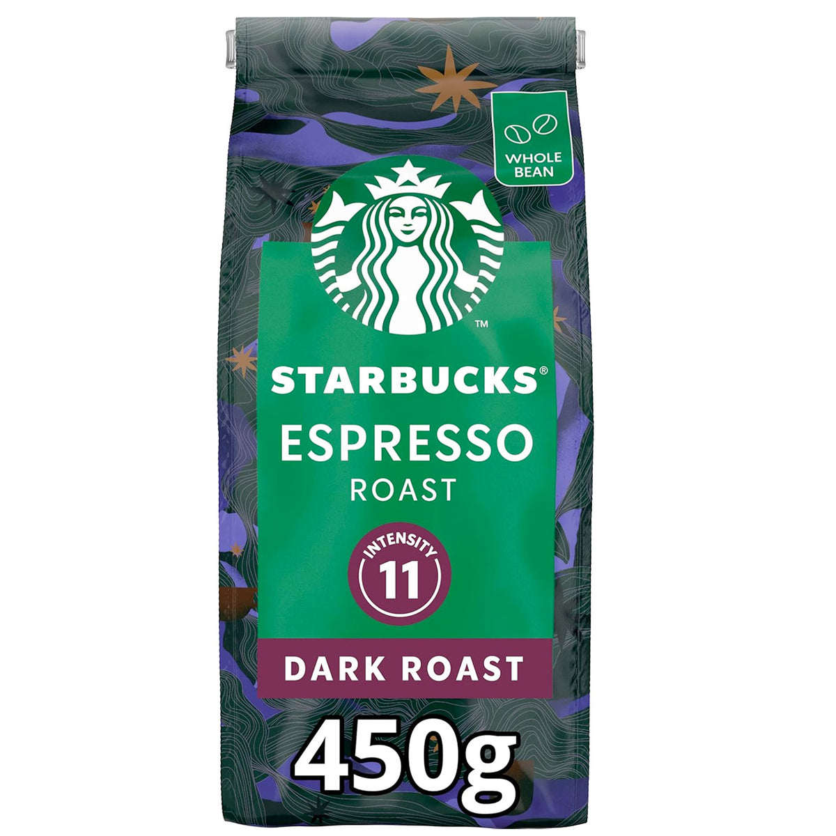 Starbucks Espresso Dark Roast Beans 1x450g Coffee Supplies Direct