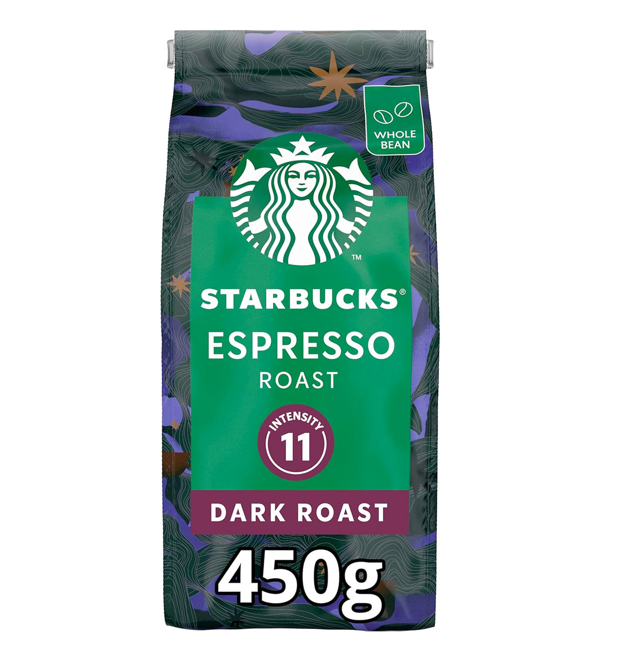 Starbucks Espresso Dark Roast Beans 1x450g Coffee Supplies Direct