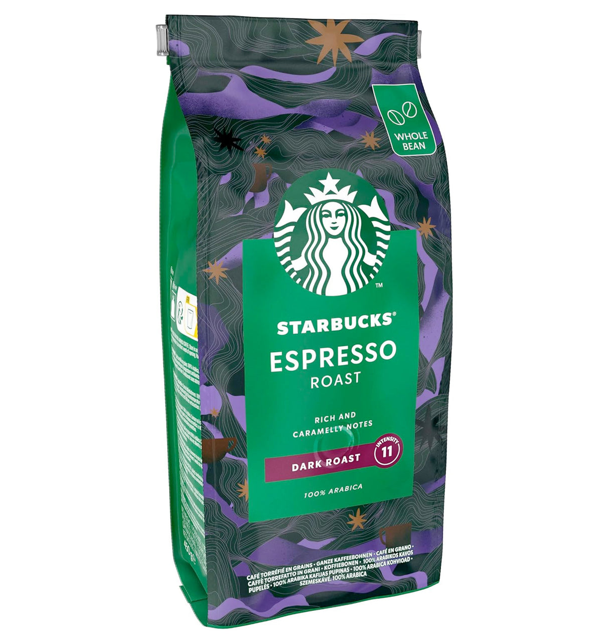 Starbucks Espresso Dark Roast Beans 1x450g Coffee Supplies Direct