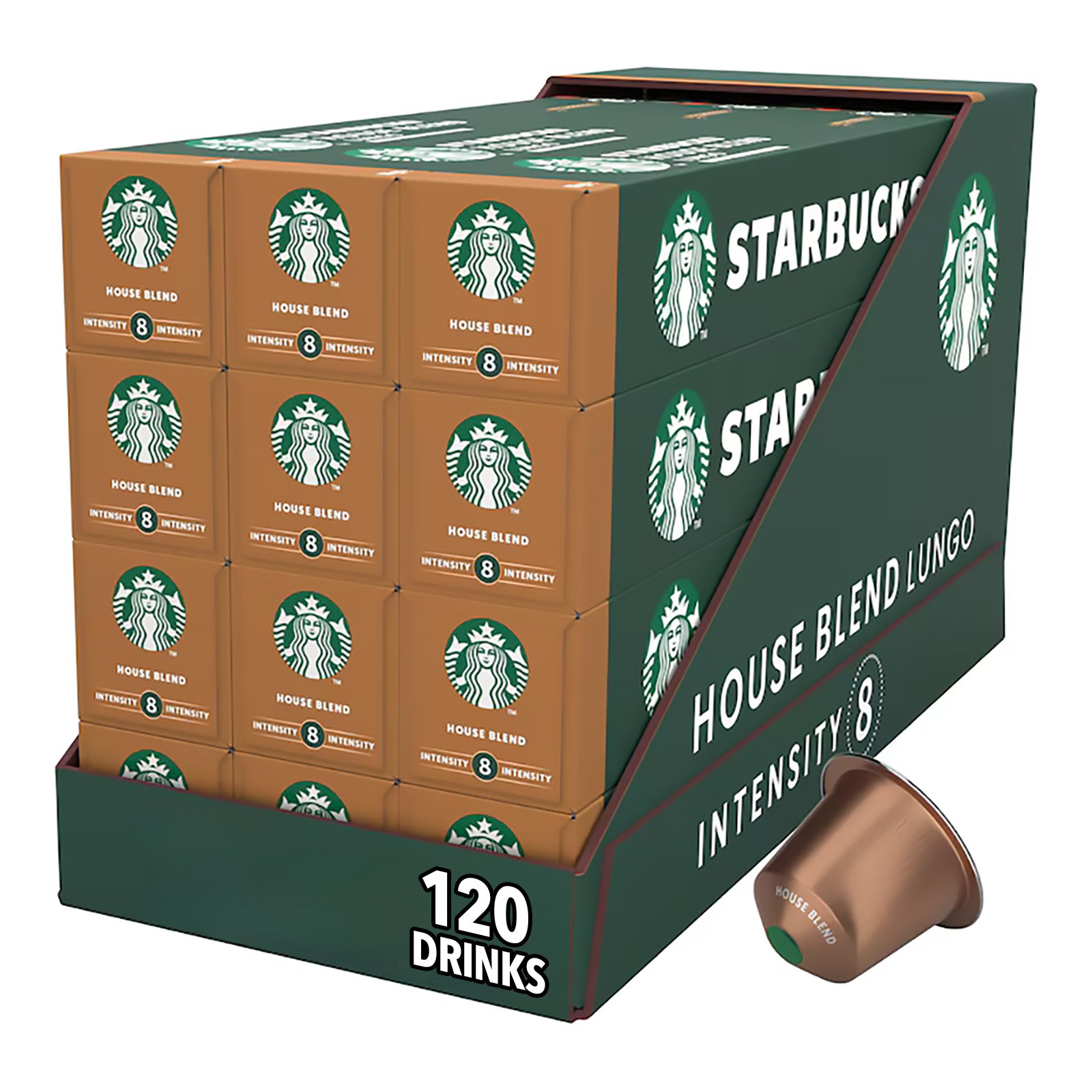 Starbucks By Nespresso House Blend 12x10 Coffee Capsules – Coffee