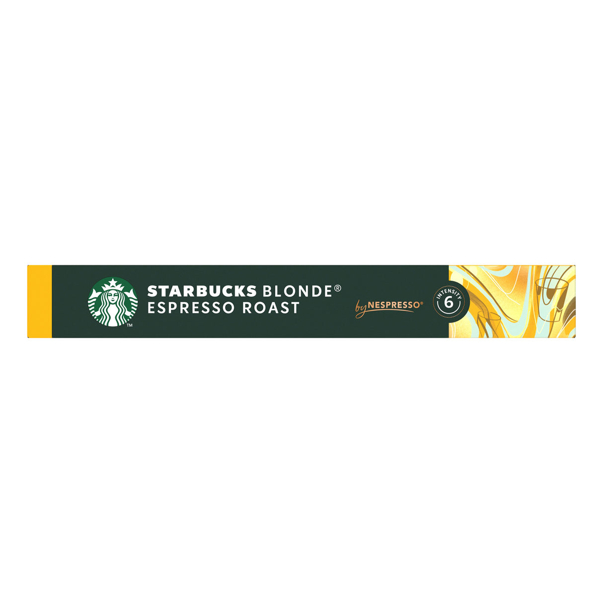 Starbucks By Nespresso Blonde Espresso Roast 1x10 Coffee Capsules