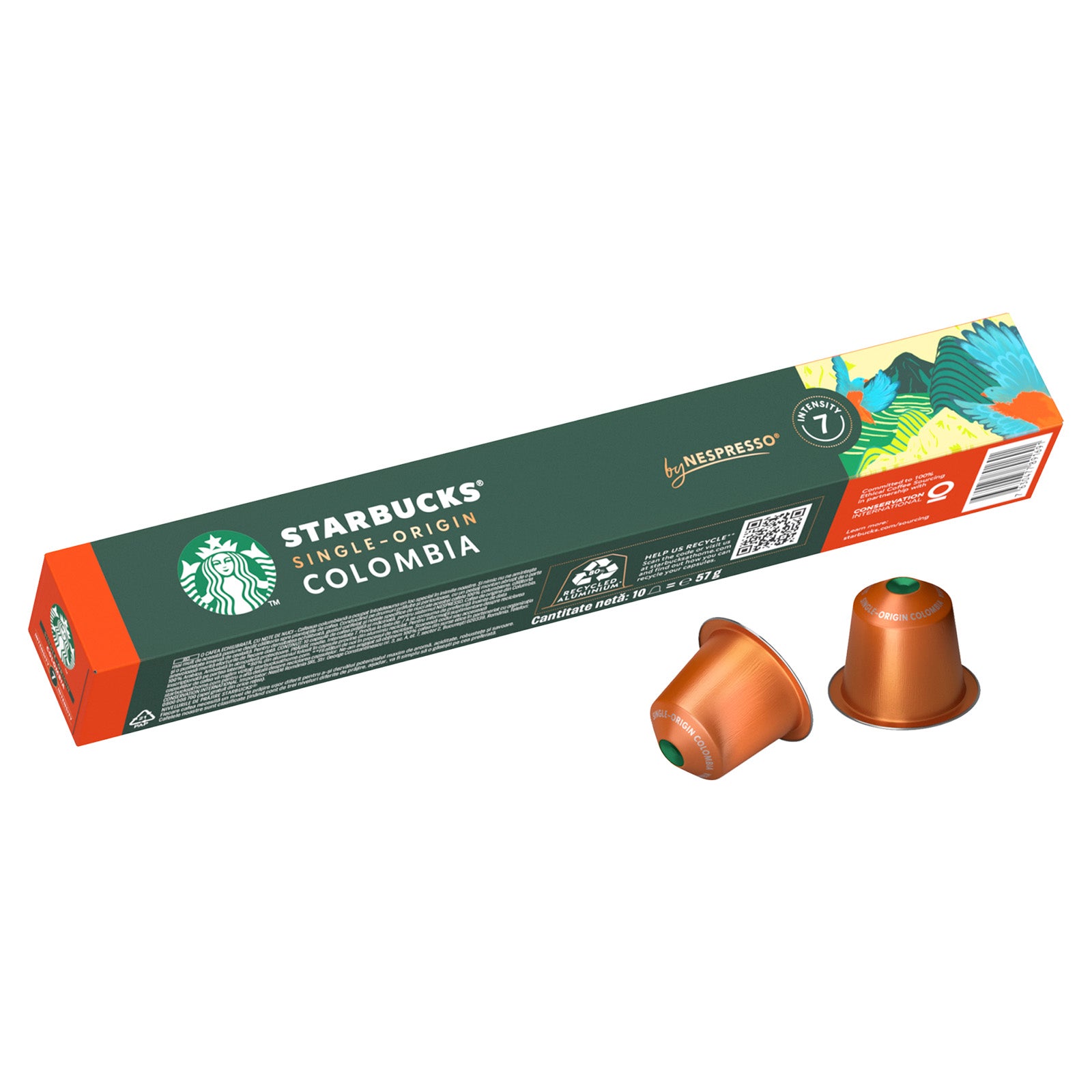 Starbucks By Nespresso Colombia 1x10 Coffee Capsules – Coffee