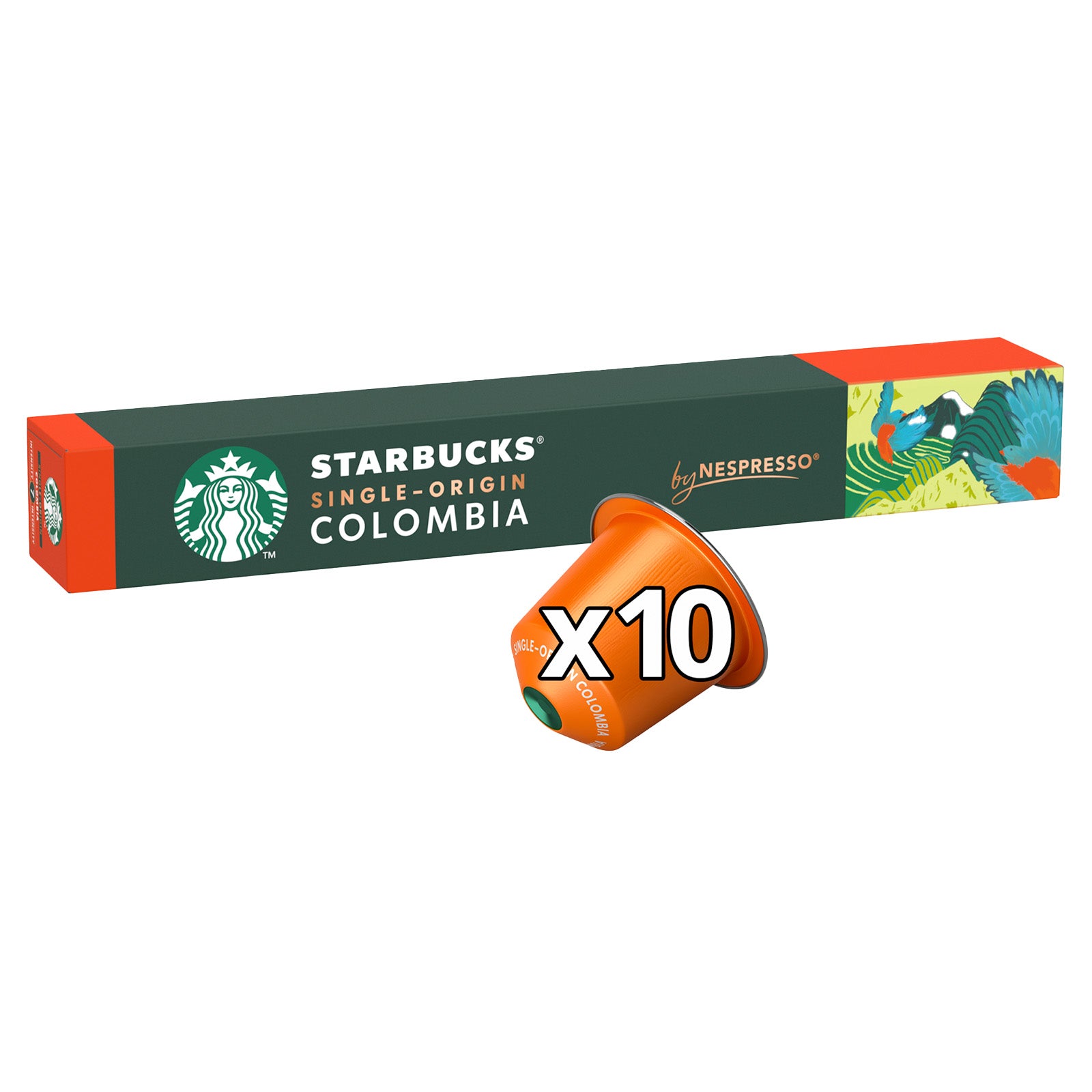 Starbucks By Nespresso Colombia 1x10 Coffee Capsules – Coffee