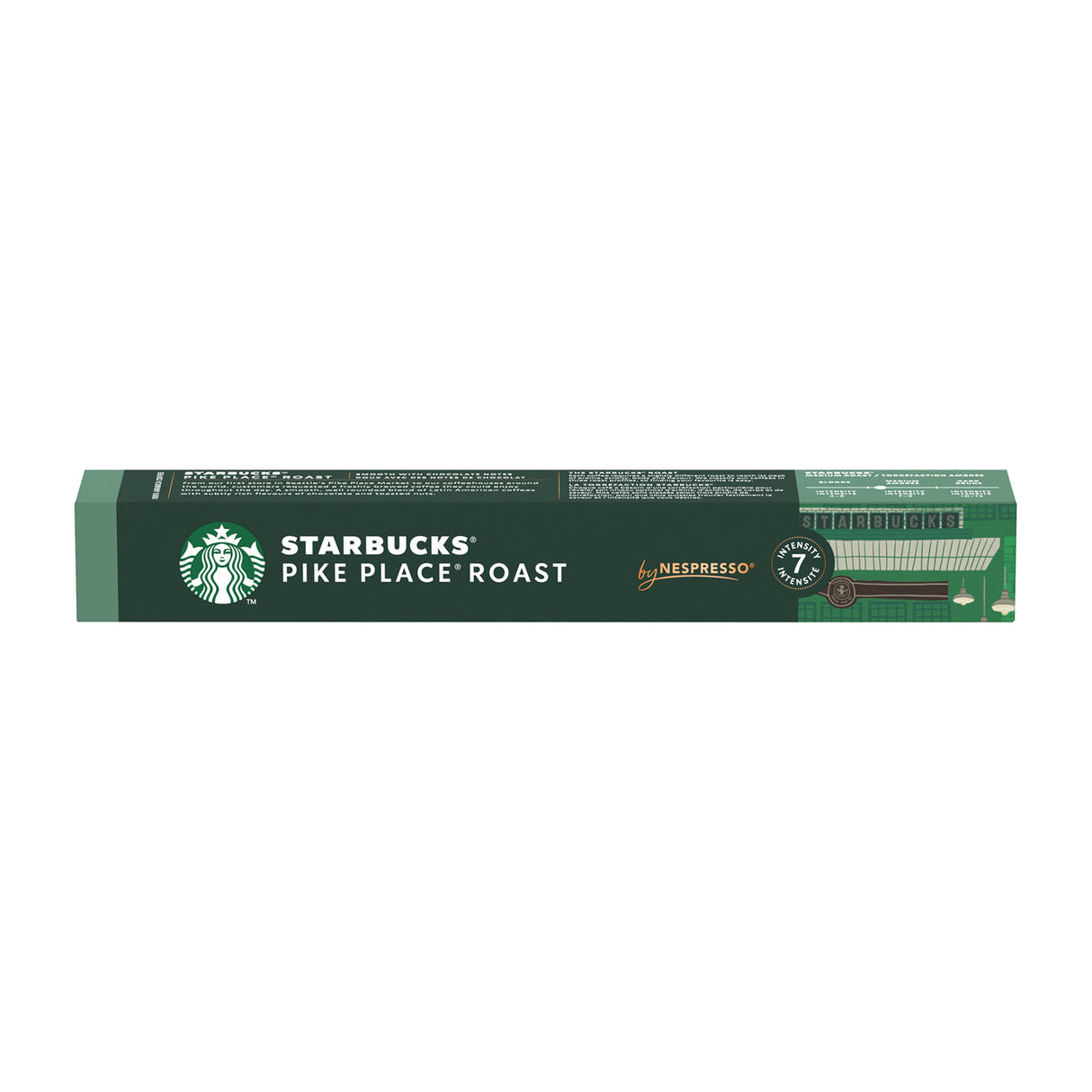 Starbucks By Nespresso Pike Place 1x10 Coffee Capsules
