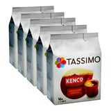 Tassimo Kenco coffee packs on a white background