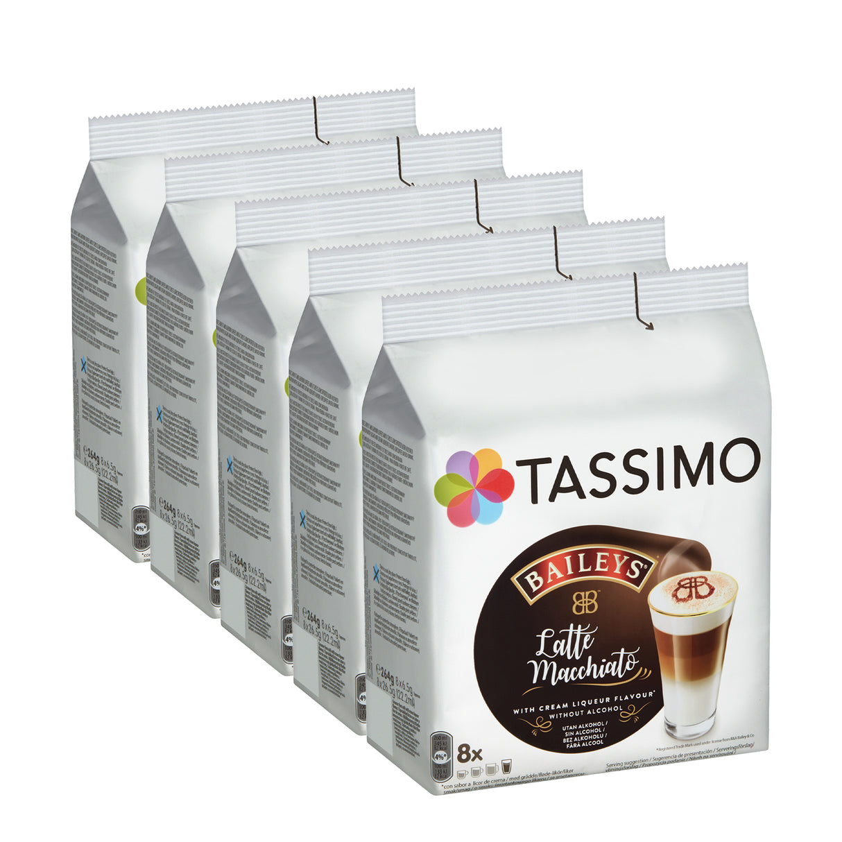 Tassimo Pods Baileys Latte Macchiato Case